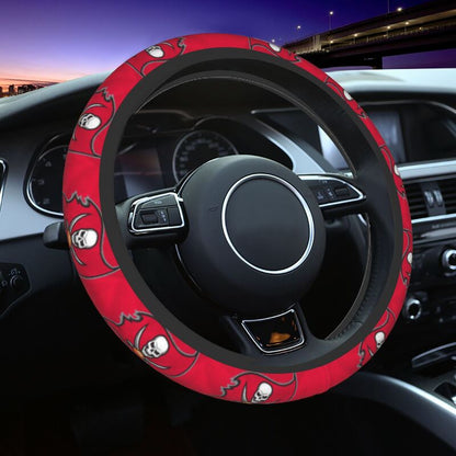 Tampa Bay Buccaneers 1 Printed breathable anti slip cover elastic steering wheel cover
