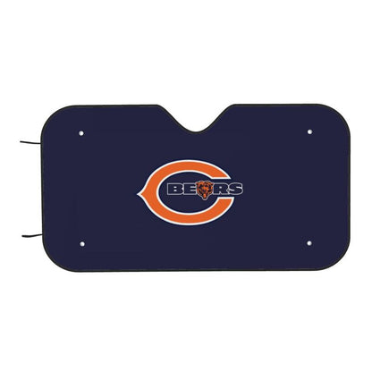 Chicago Bears Print suitable for front Car windshield sunshades Car windshield sunshades