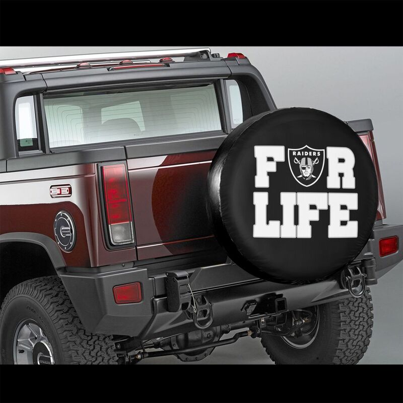 Las Vegas Raiders Printing tire protection cover car spare tire dust protection cover