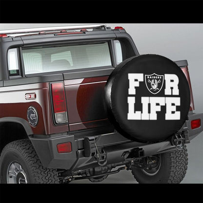 Las Vegas Raiders Printing tire protection cover car spare tire dust protection cover