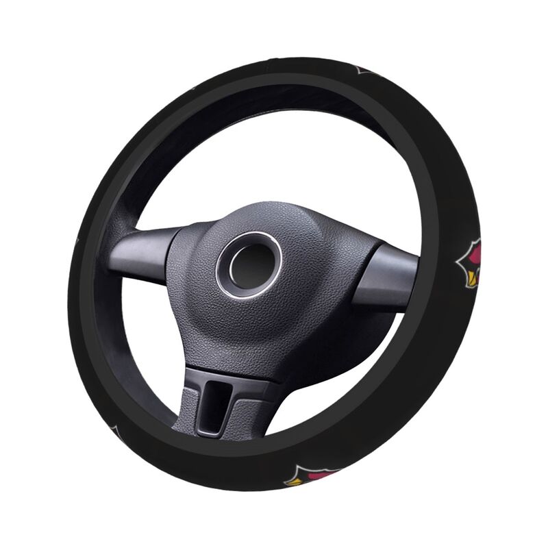 Arizona Cardinals Printed elastic steering wheel cover car protective cover