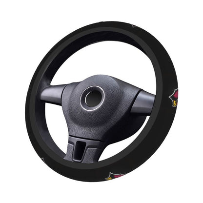 Arizona Cardinals Printed elastic steering wheel cover car protective cover