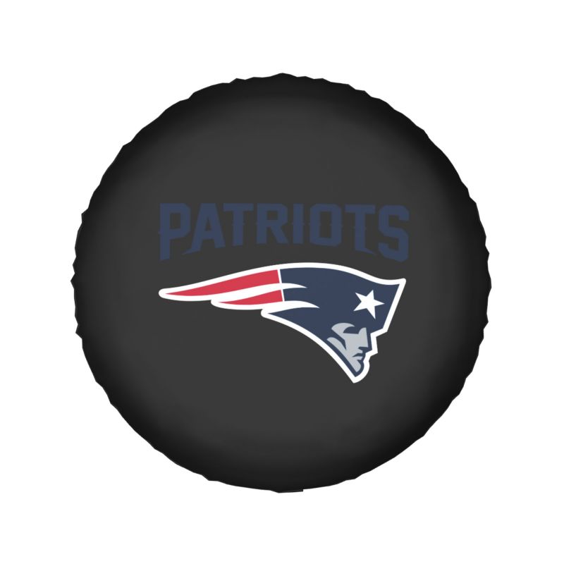 New England Patriots 3 Car tire protective cover waterproof and dustproof tire cover
