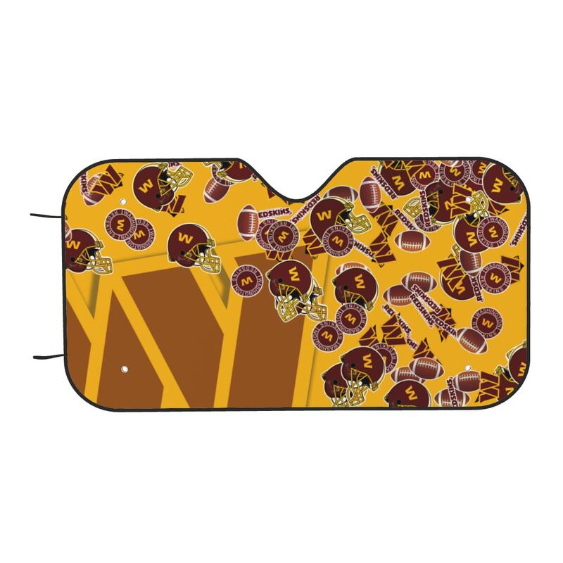 Washington Redskins Print multiple sizes car windshield sunshade panel car windshield sunshade cover
