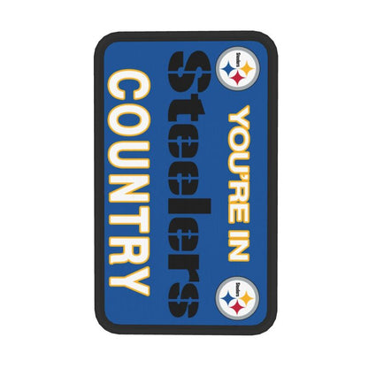 Pittsburgh Steelers Printed car armrest box pad elbow support pad
