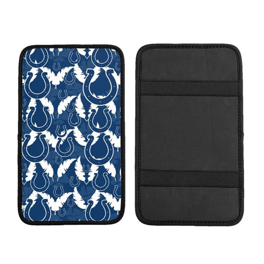 Indianapolis Colts printing Center console armrest pad car armrest protective cover car