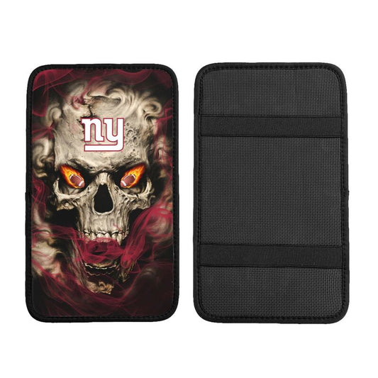 New York Giants Printed car armrest box pad elbow support anti slip pad
