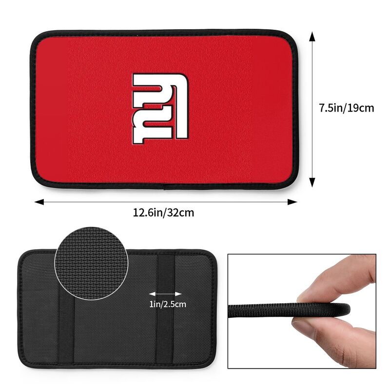 New York Giants Printed car armrest box pad anti-abrasion pad