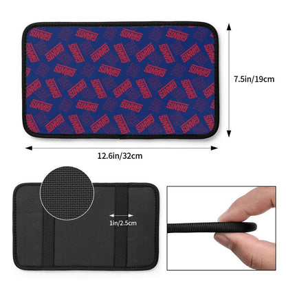 New York Giants  Printed armrest protective cover car armrest box cushion