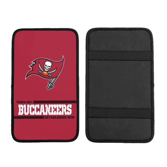 Tampa Bay Buccaneers Printed car armrest box pad Protective pad