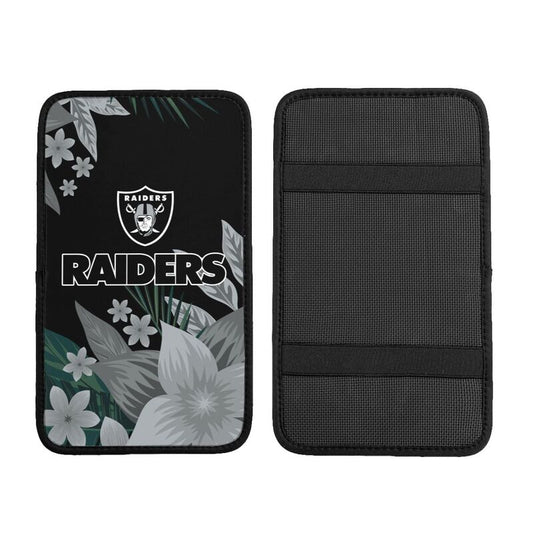 Las Vegas Raiders Car armrest box protective cover car center console armrest pad