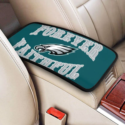 Philadelphia Eagles Print car armrest box cover armrest protective cover