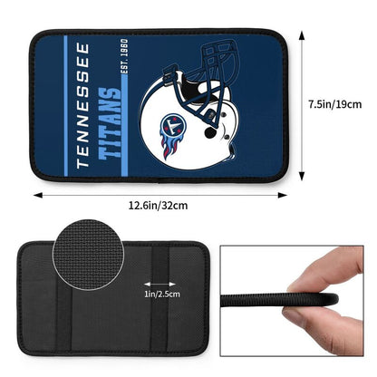 Tennessee Titans Print car armrest box cushion armrest protective cover