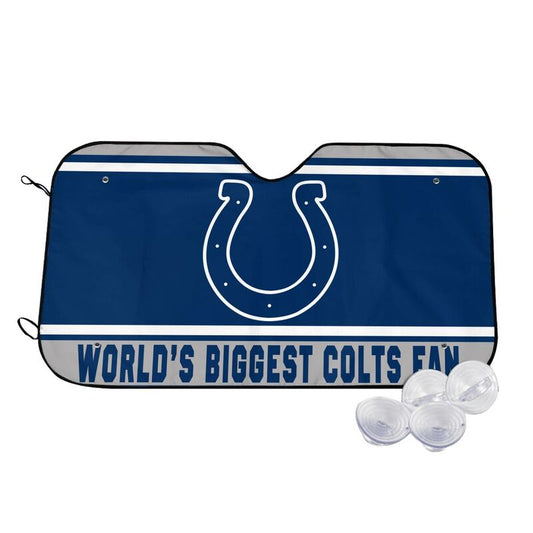 Indianapolis Colts Printing is suitable for car front windshield sunshades Car windshield sunshades