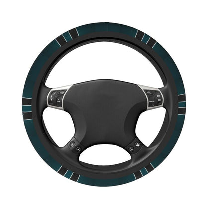 Philadelphia Eagles 1 Printed breathable elastic steering wheel cover anti slip cover