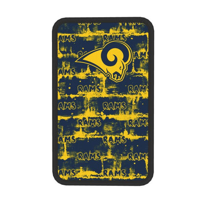Los Angeles Rams print Car armrest box protective cover car center console armrest pad
