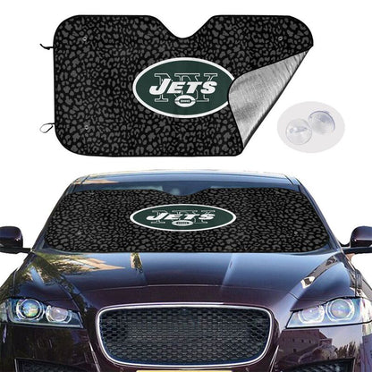 New York Jets Printed Car windshield sunshades is suitable front Car windshield sunshades