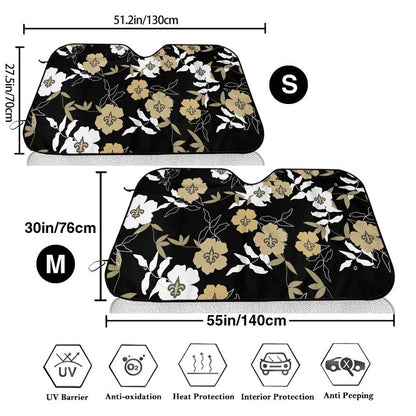 New Orleans Saints Printed car windshield sunshade front windshield sunshade (multi size)