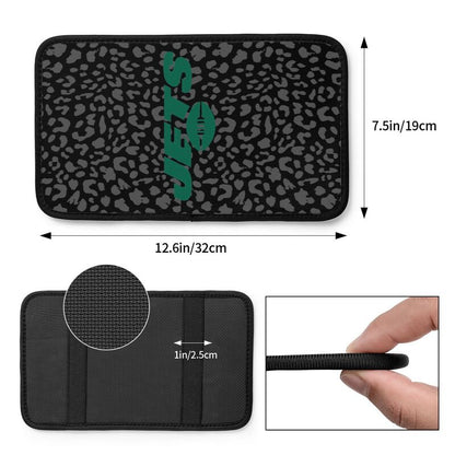New York Jets printed Car handrail box cushion Personalized car armrest cover