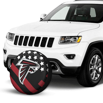 Atlanta Falcons printed car tire cover dustproof and waterproof tire cover