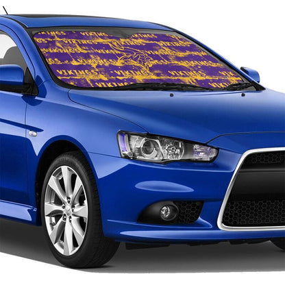 Minnesota Vikings Printed front windshield sunshade car windshield sunshade (multi size)