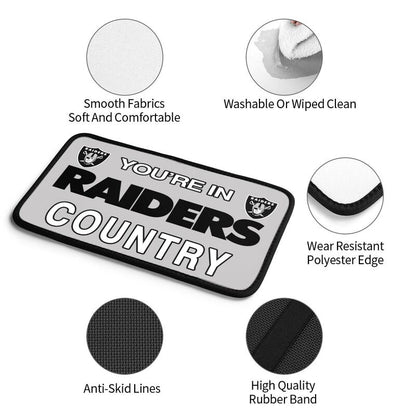 Las Vegas Raiders Printed car armrest box pad elbow support pad