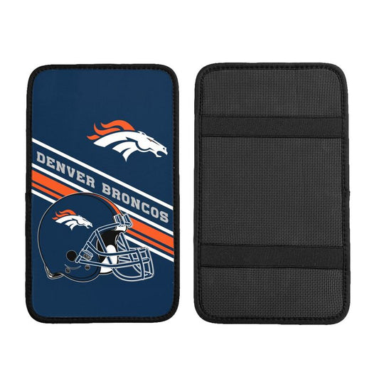 Denver Broncos Print armrest protective cover car armrest box cushion
