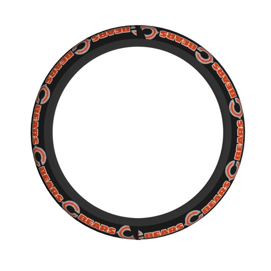 Chicago Bears 5 Printed car protective cover elastic steering wheel cover