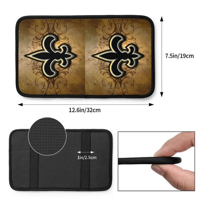 New Orleans Saints2 Printed car armrest box pad elbow protection pad