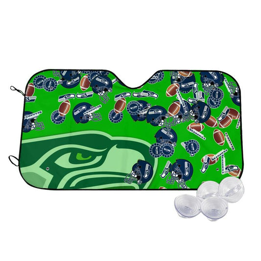 Seattle Seahawks Print multiple sizes car windshield sunshade panel car windshield sunshade cover