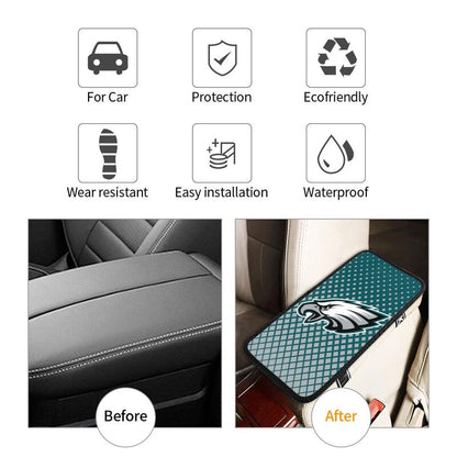 Philadelphia Eagles Car handrail box cushion Personalized printed car armrest cover