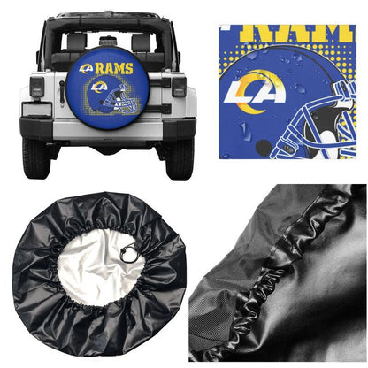 Los Angeles Rams Printed tire protection cover car sun protection tire protection cover