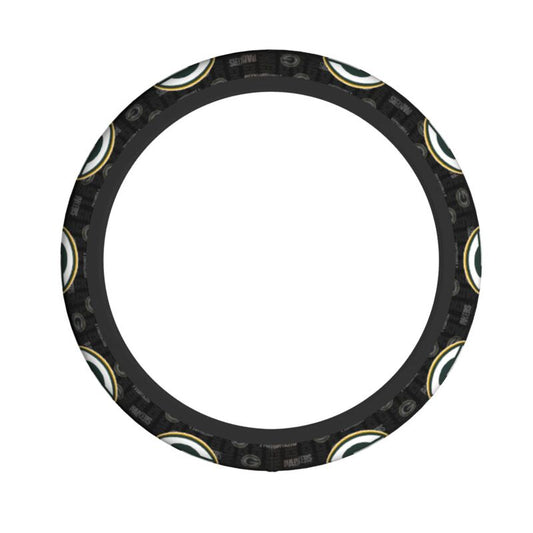 Green Bay Packers 1 Printed breathable anti slip cover elastic steering wheel cover