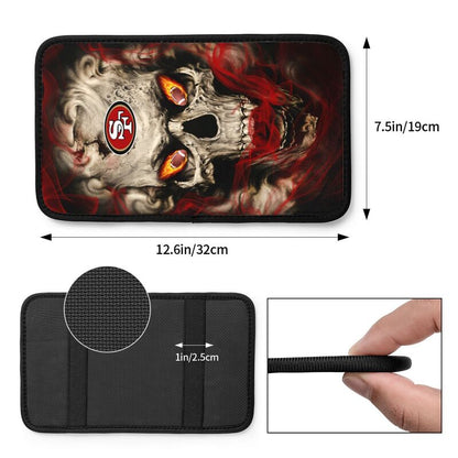 San Francisco 49ers Printed car armrest box pad elbow support anti slip pad