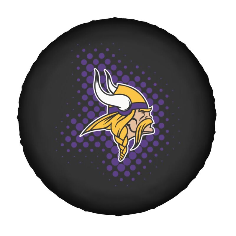 Minnesota Vikings Printing tire protection cover car sun protection tire protection cover