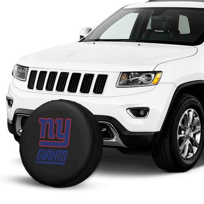 New York Giants 2 Car tire protective cover waterproof and dustproof tire cover