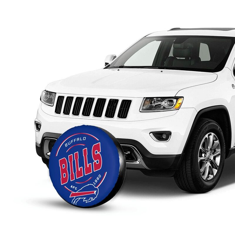 Buffalo Bills Printing car tire protection cover car spare tire dust protection cover