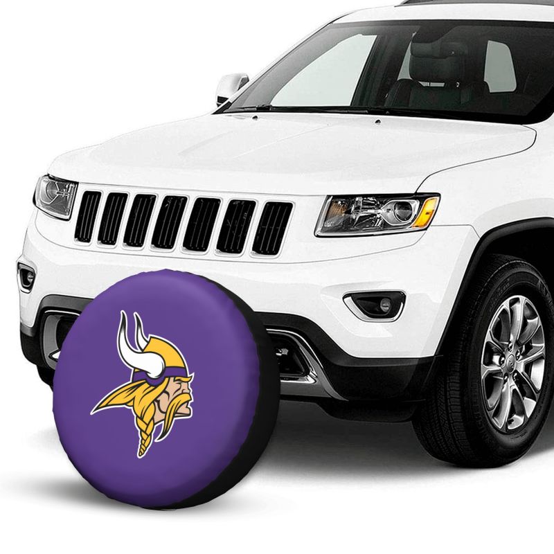Minnesota VikingsPrinting car tire covers waterproof car tire covers