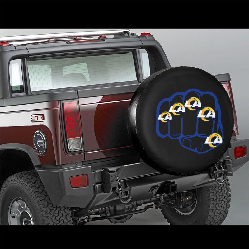 Los Angeles Rams Print tire protection cover car spare tire dust protection covers