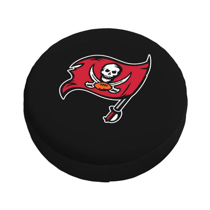Tampa Bay Buccaneers Pumpkin Moon Halloween Printed Car Tire Cover Tire Dust Cover