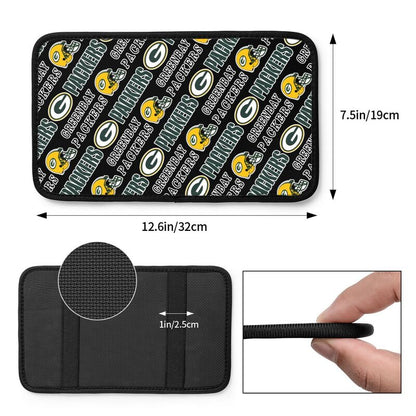 Green Bay Packers Printing car armrest box protective pad