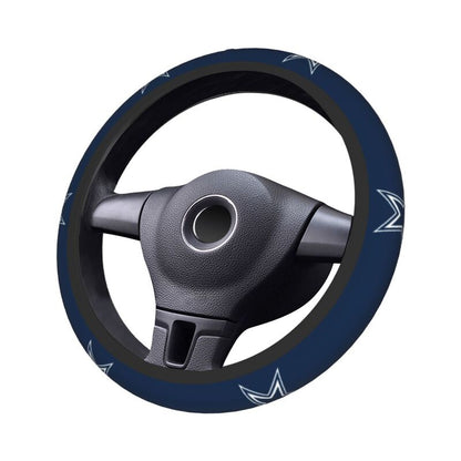 Dallas Cowboys 4 Printed elastic steering wheel cover anti slip breathable