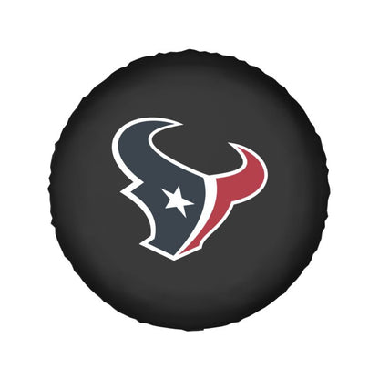 Houston Texans Car tire protection cover spare tire waterproof and dustproof cover