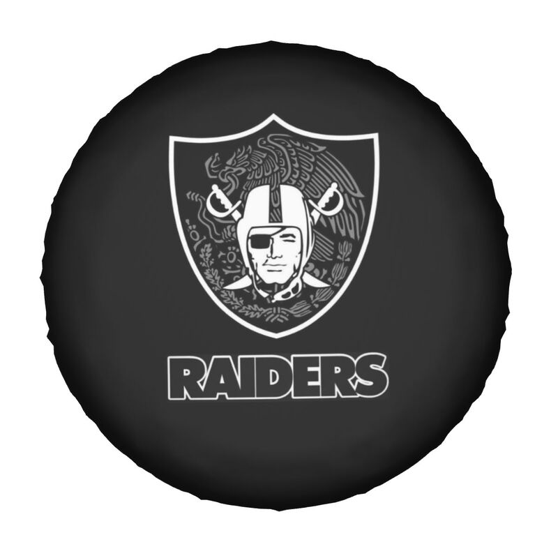 Las Vegas Raiders 3 car dustproof sunscreen tyre protective cover Tyre protective cover