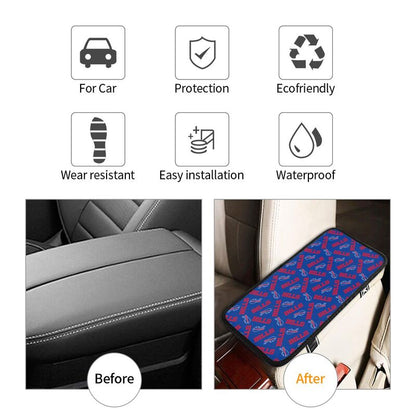 Buffalo Bills  Printed armrest protective cover car armrest box cushion