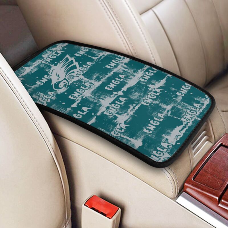 Philadelphia Eagles print Car armrest box protective cover car center console armrest pad