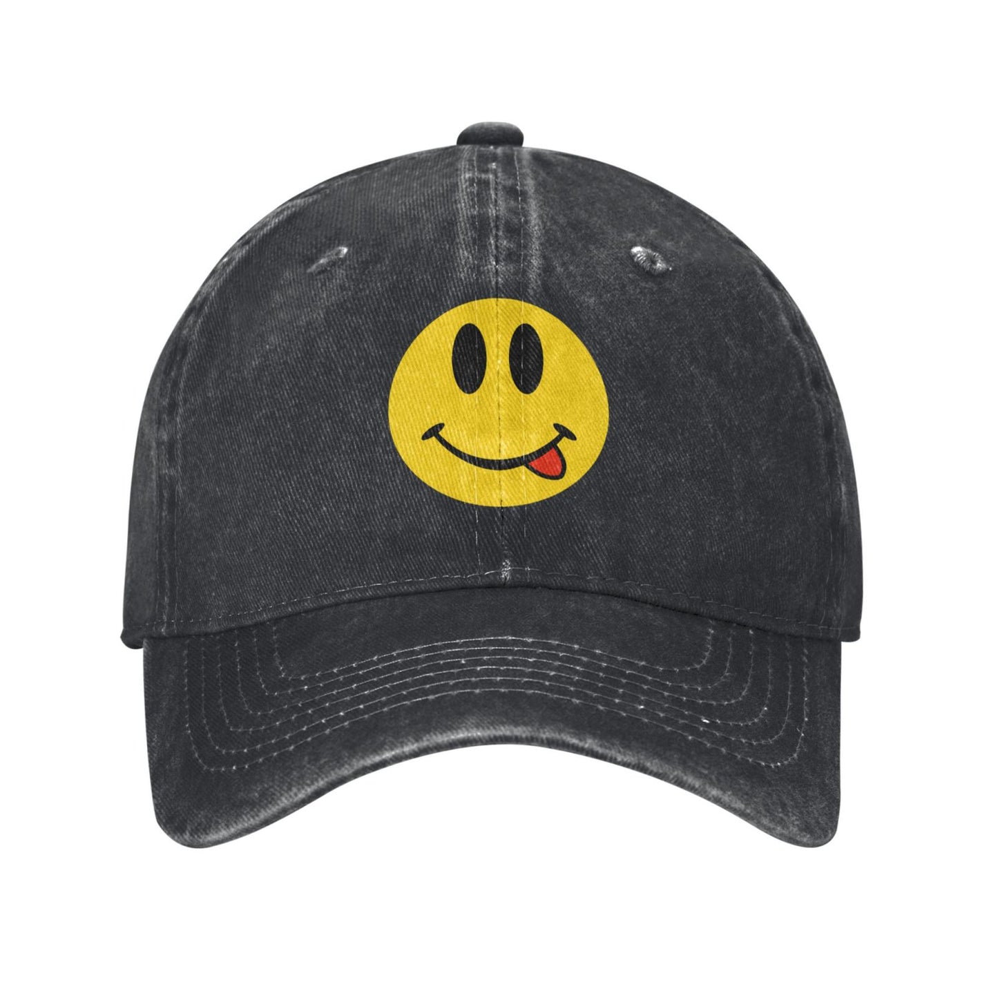 Smile Face Emoji Printed unisex baseball cap adjustable cap outdoor sun hats trucker hat