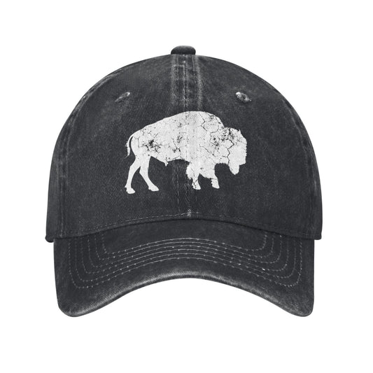 Buffalo Vintage Bison Printed unisex baseball cap outdoor hats adjustable cap trucker gift hat