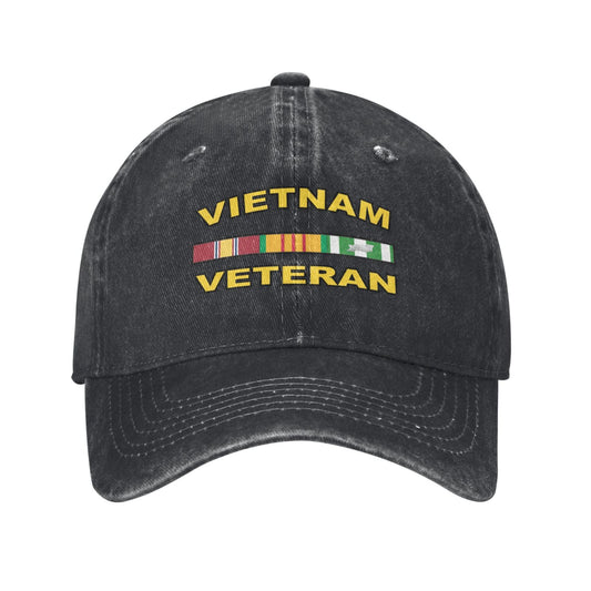VIETNAM VET DECAL Printed unisex baseball cap outdoor hats adjustable cap trucker gift hat