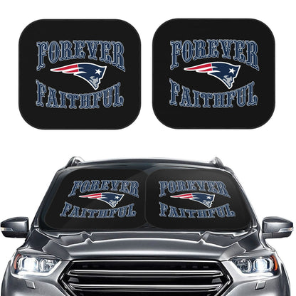 New England Patriots Car front windshield sunshade UV resistant sunshade foldable